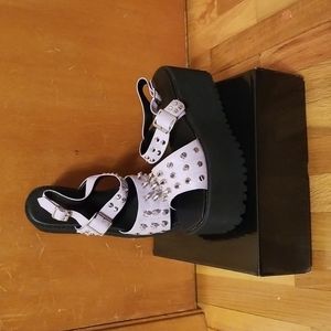 Current Mood Platform Sandals